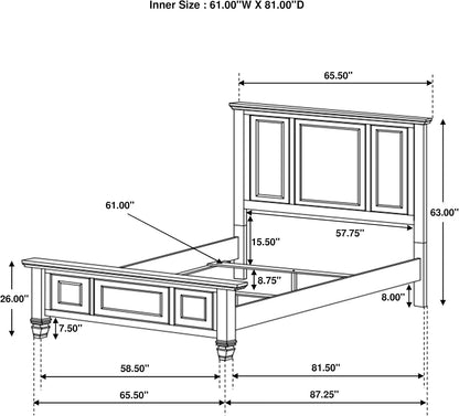 Modern Upholstered Headboard – Soft Fabric Panel with Clean-Line Design